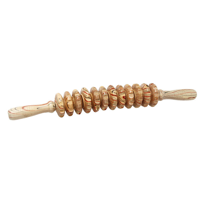 Professional Body Sculpting Wooden Curved Roller Massage