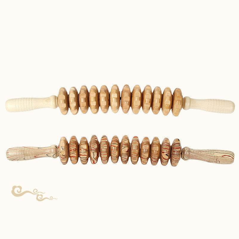 Professional Body Sculpting Wooden Curved Roller Massage