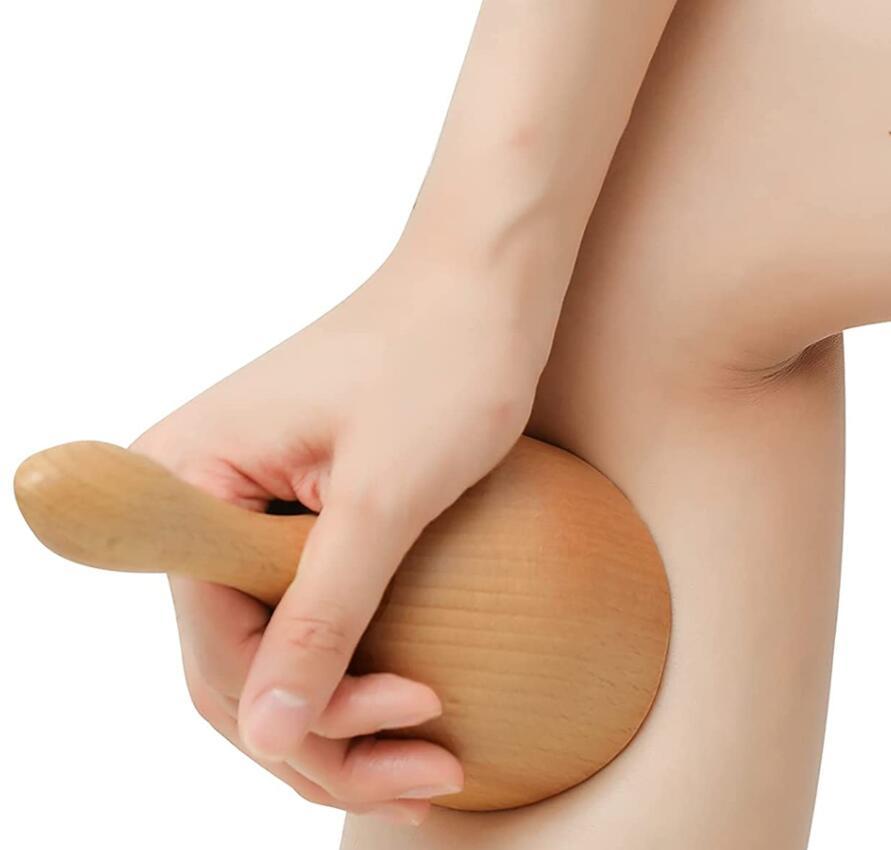 Wooden Handheld Massage Cup