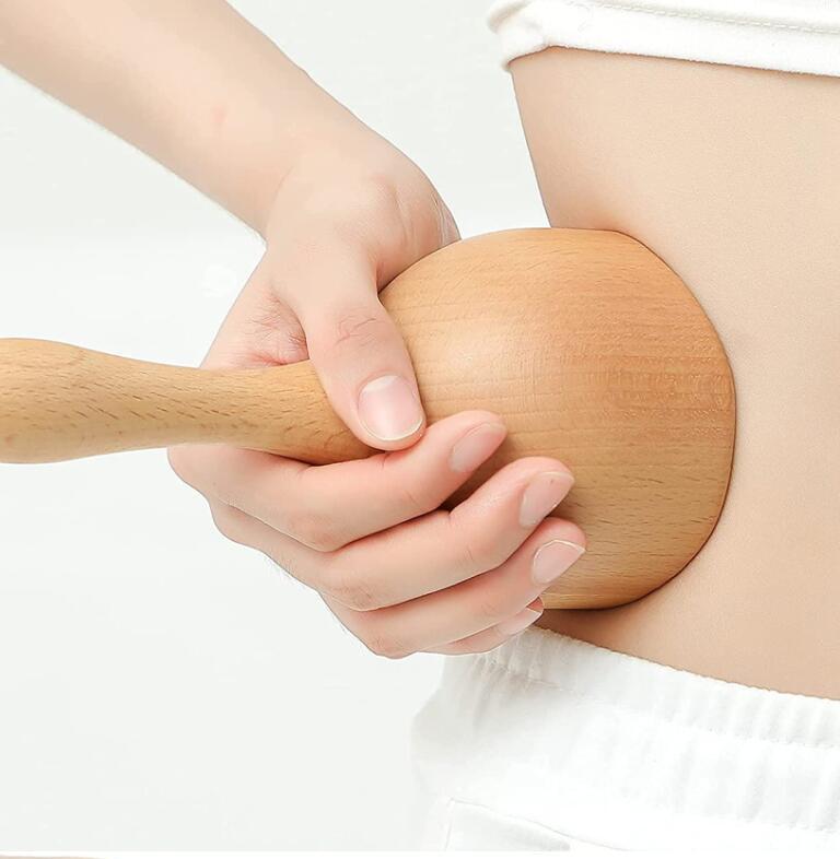 Wooden Handheld Massage Cup