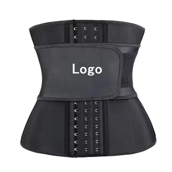 Latex Waist Trainer 3 Rows Hooks Closure Waist Trimmer Shaper