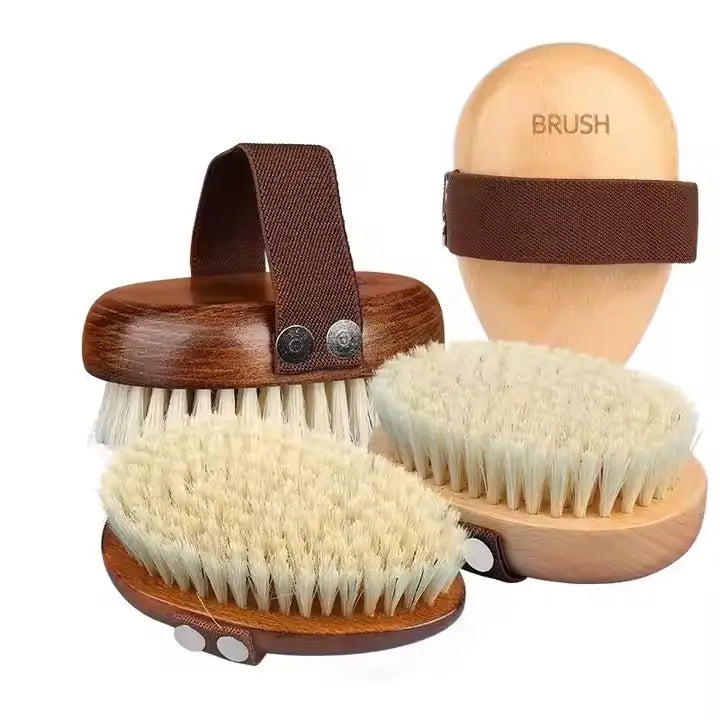 Wooden Cellulite Exfoliating Massage Bath Brush