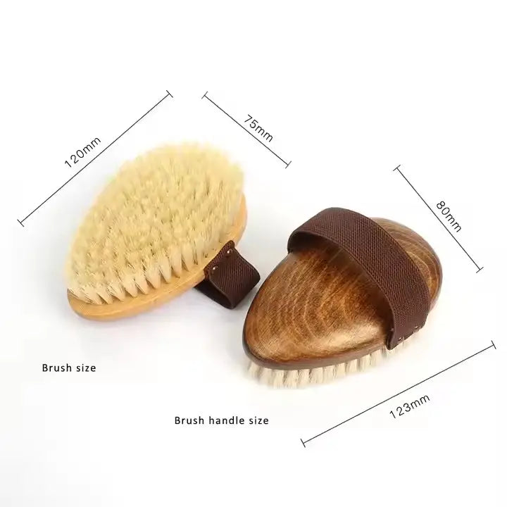 Wooden Cellulite Exfoliating Massage Bath Brush