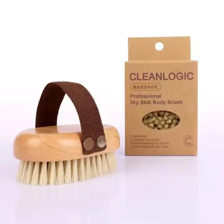 Wooden Cellulite Exfoliating Massage Bath Brush