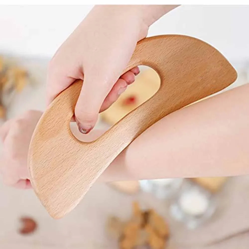 Wood Therapy Massage Tools Set Wooden Massage Tools