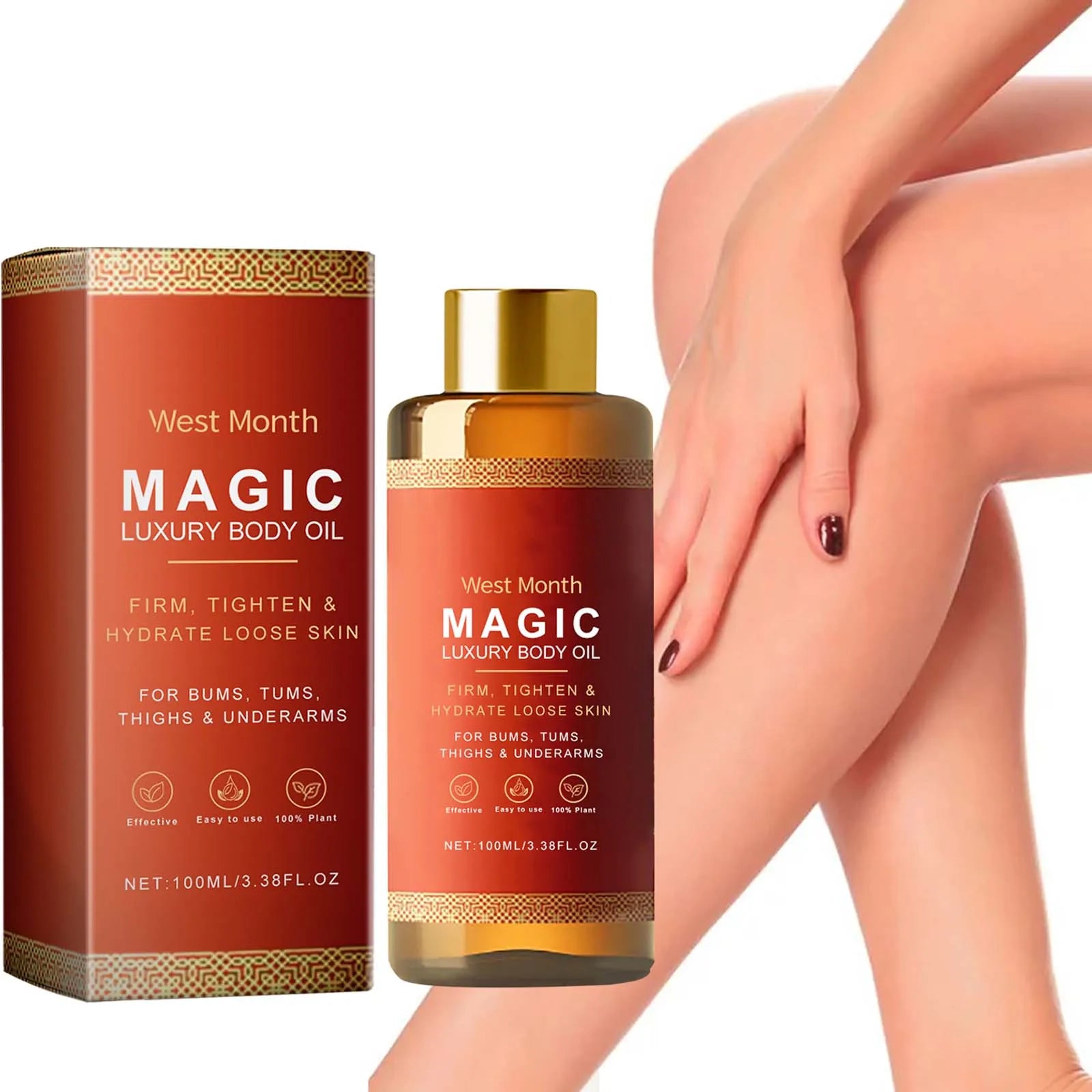 Tightening Body Oil Nourishing Lifting Firming Smooth Anti Cellulite