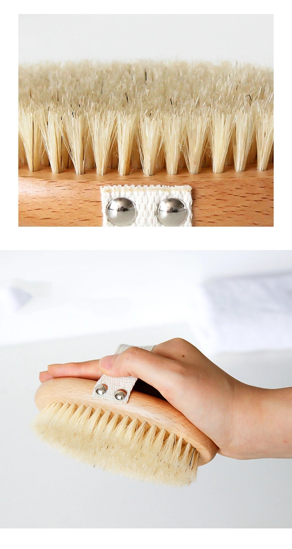 Wooden Cellulite Exfoliating Massage Bath Brush