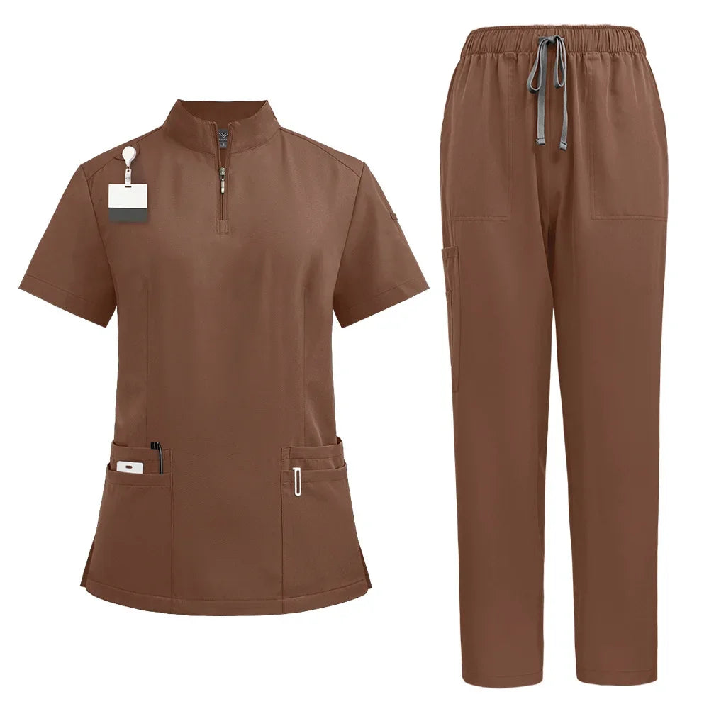 Hospital Uniforms Nurse Jersey Beauty Dental Salon Work Clothes