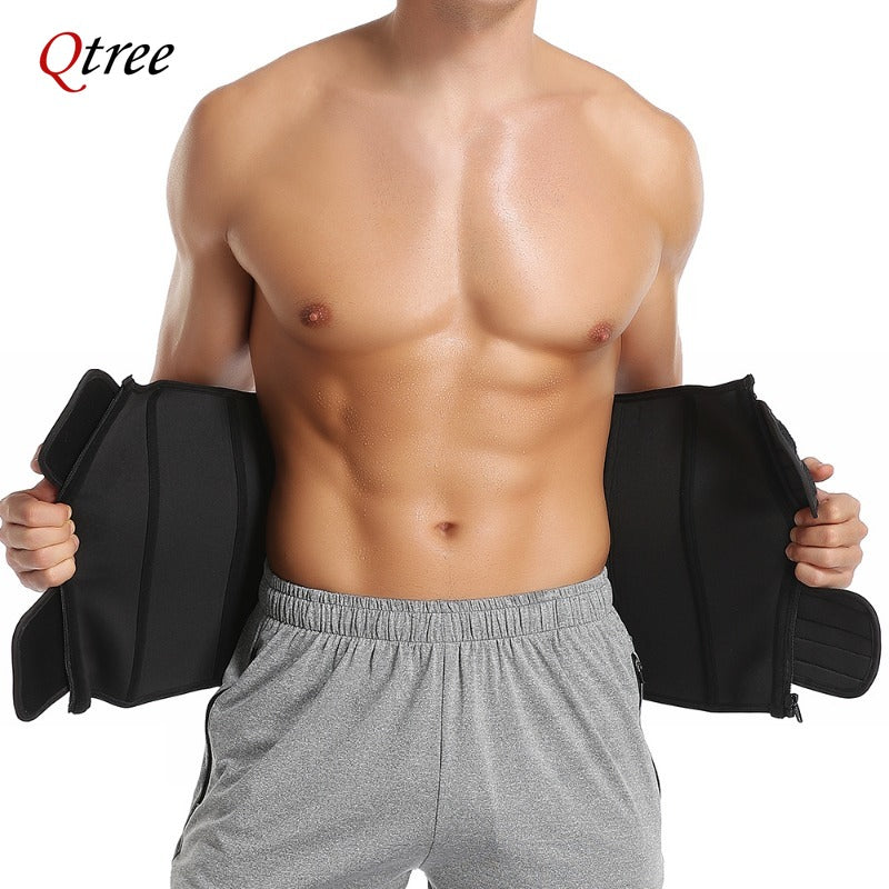 Bandage Wrap Fat Burner Belt Tummy Trimmer