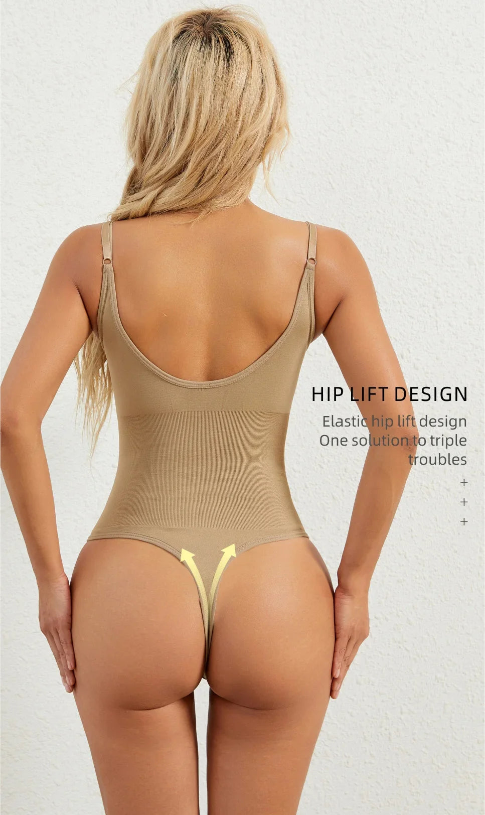 Custom Body Shaping Waist Trainer Thong Sculpting Tummy Control