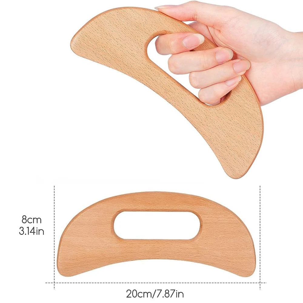 Wood Therapy Massage Tools Set Wooden Massage Tools