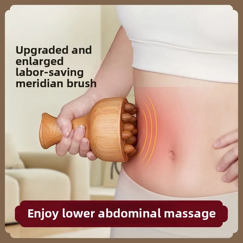 Lymphatic Therapy Massager Roller Wooden Massage Stick