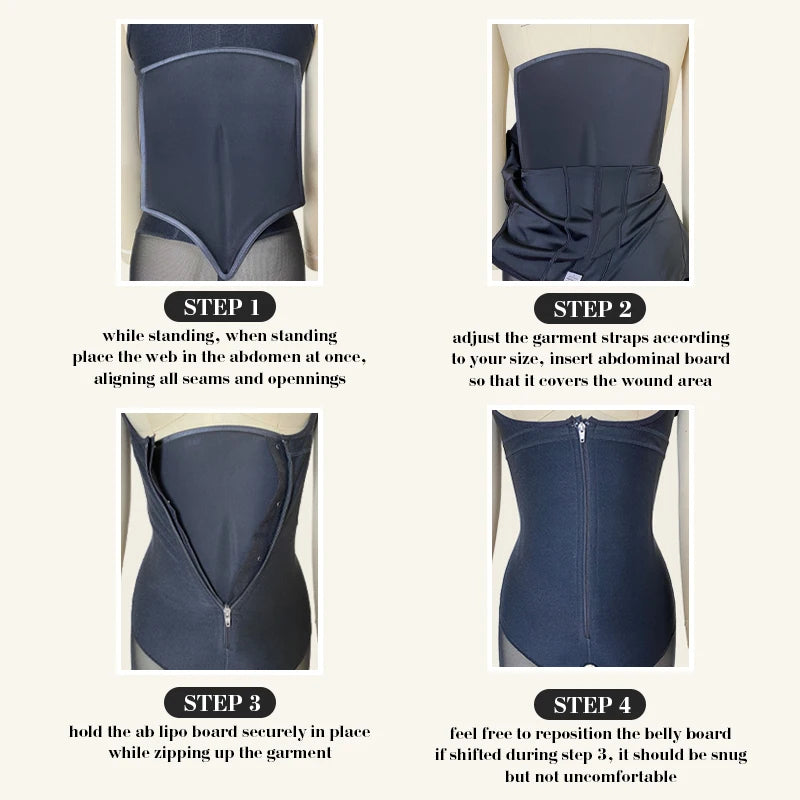 Lipo Foam Liposuction Postpartum Recovery Surgery Body Shaper Faja