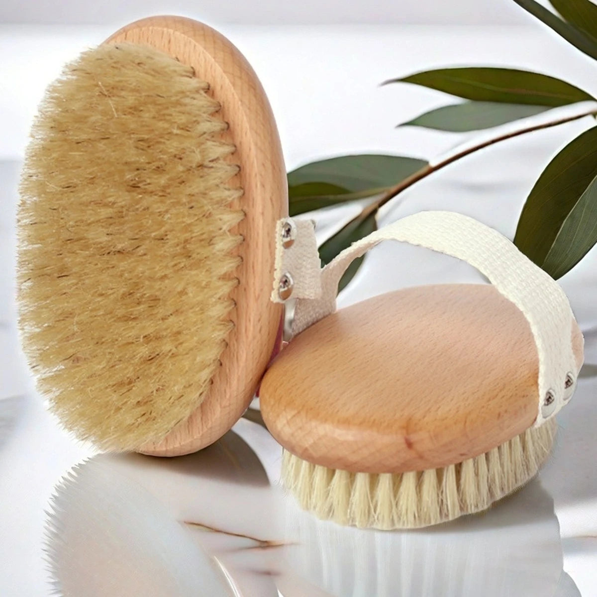 Wooden Cellulite Exfoliating Massage Bath Brush