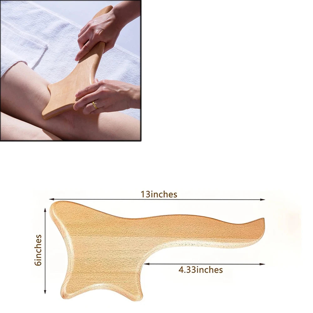Wood Therapy Massage Tools Set Wooden Massage Tools