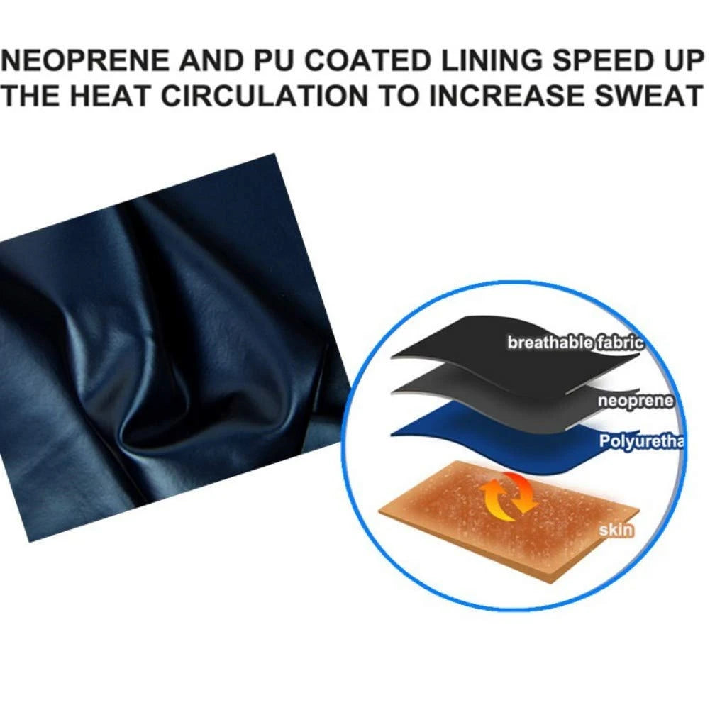 Sauna Suit Sweat Pants for Women High Waist Slimming Shorts