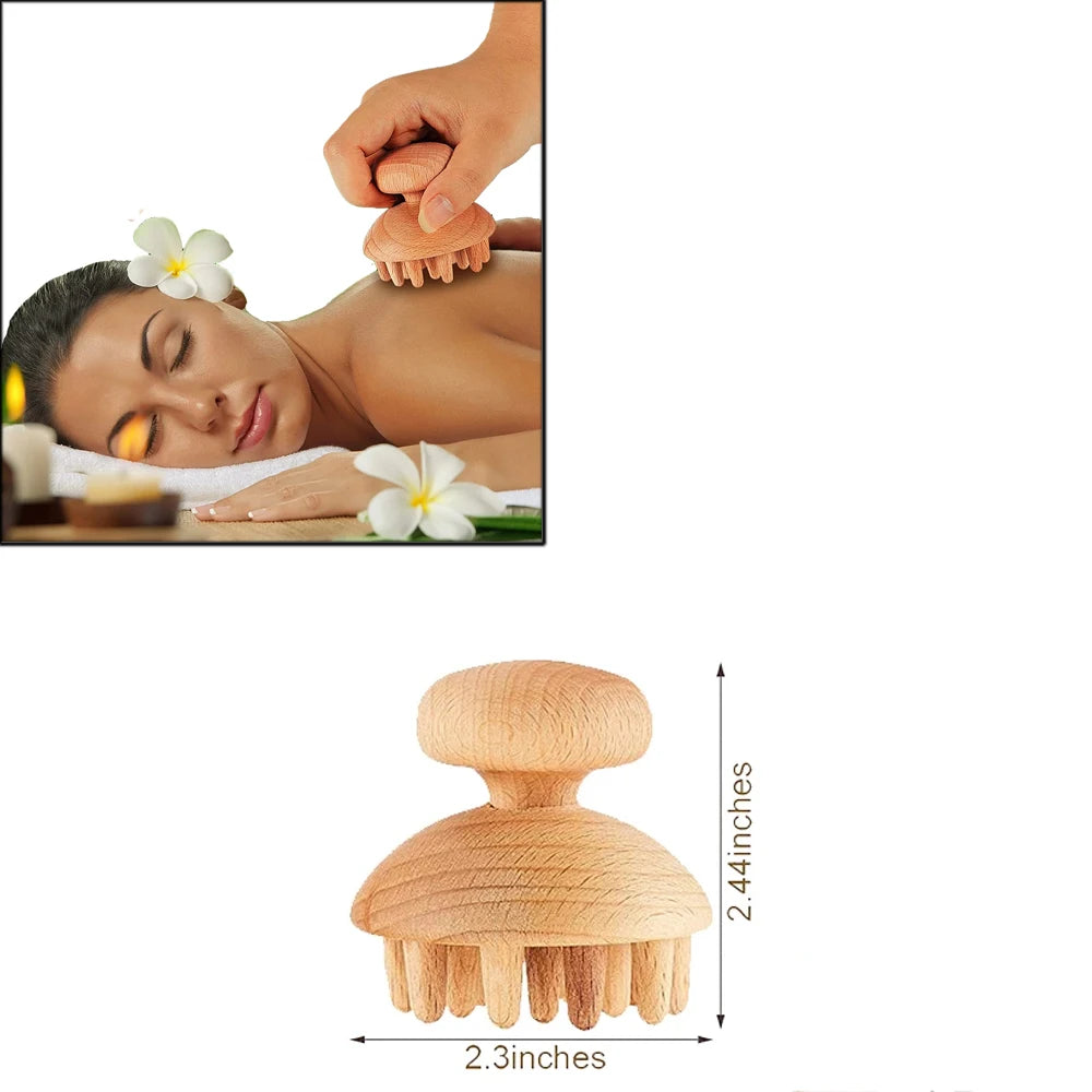 Wood Therapy Massage Tools Set Wooden Massage Tools