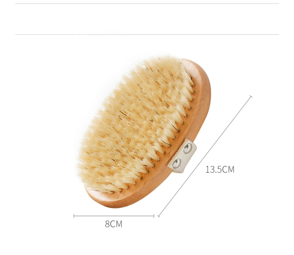 Wooden Cellulite Exfoliating Massage Bath Brush