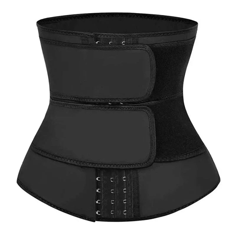 Latex Waist Trainer 3 Rows Hooks Closure Waist Trimmer Shaper