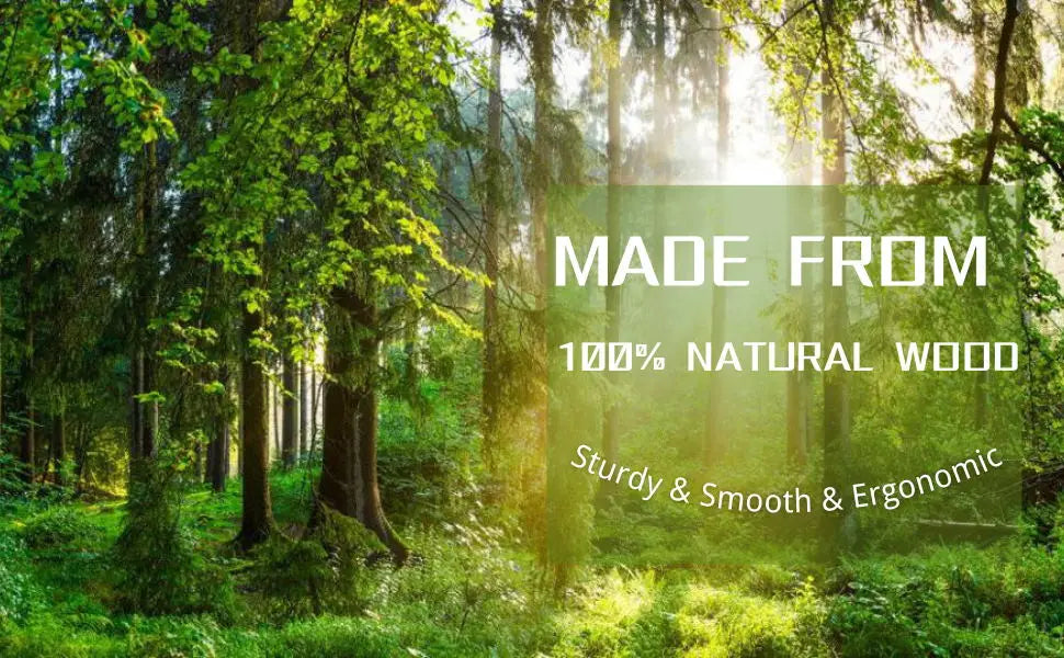 Handheld Body Healthy Wood Massager Roller