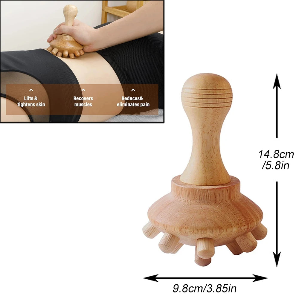 Wood Therapy Massage Tools Set Wooden Massage Tools
