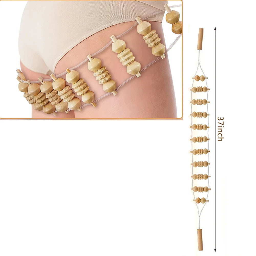 Wood Therapy Massage Tools Set Wooden Massage Tools