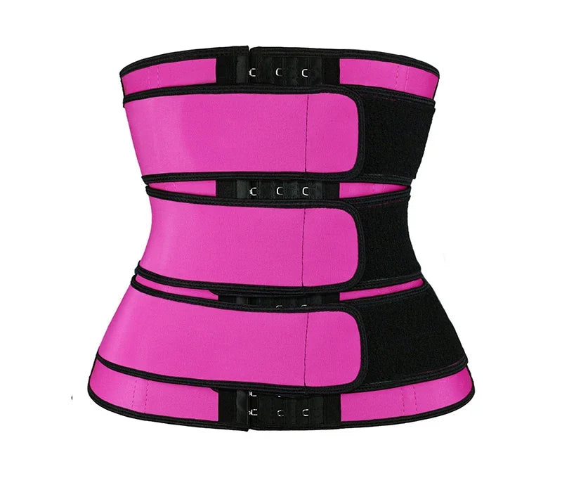 Latex Waist Trainer 3 Rows Hooks Closure Waist Trimmer Shaper