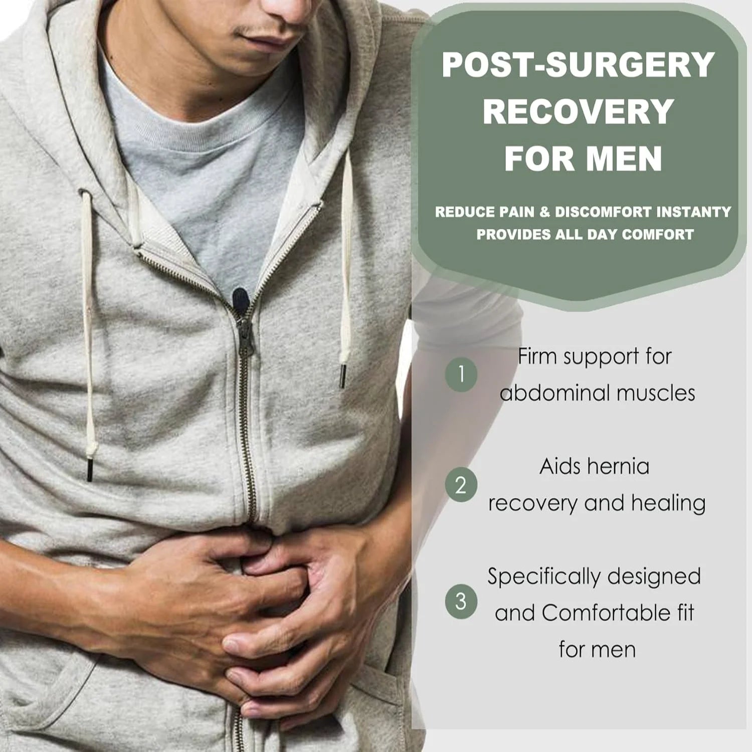 High Quality Bamboo Abdominal Binder Waist Belt C - Section Recovery