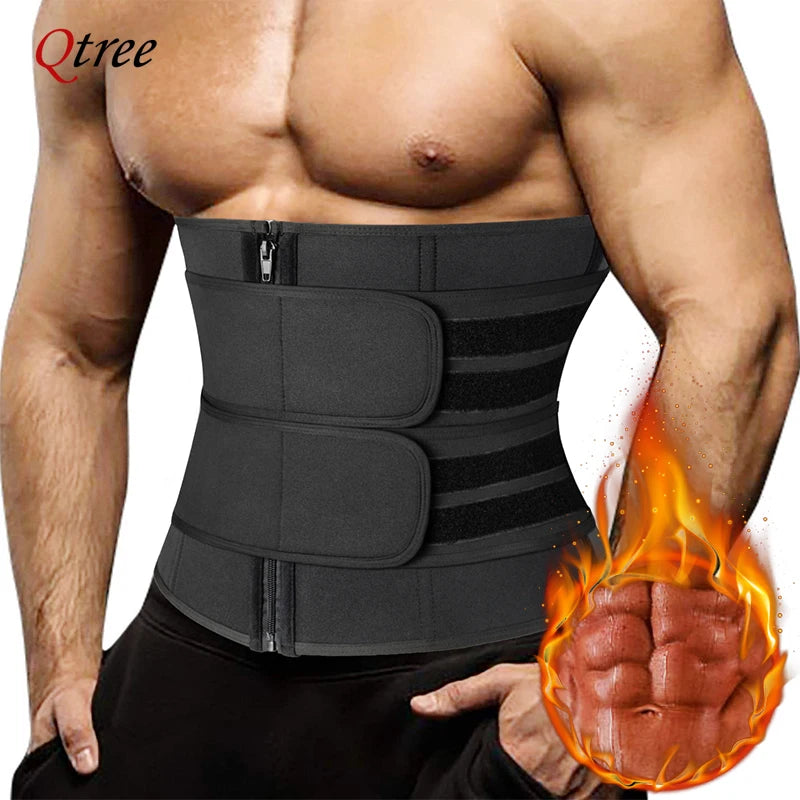 Bandage Wrap Fat Burner Belt Tummy Trimmer