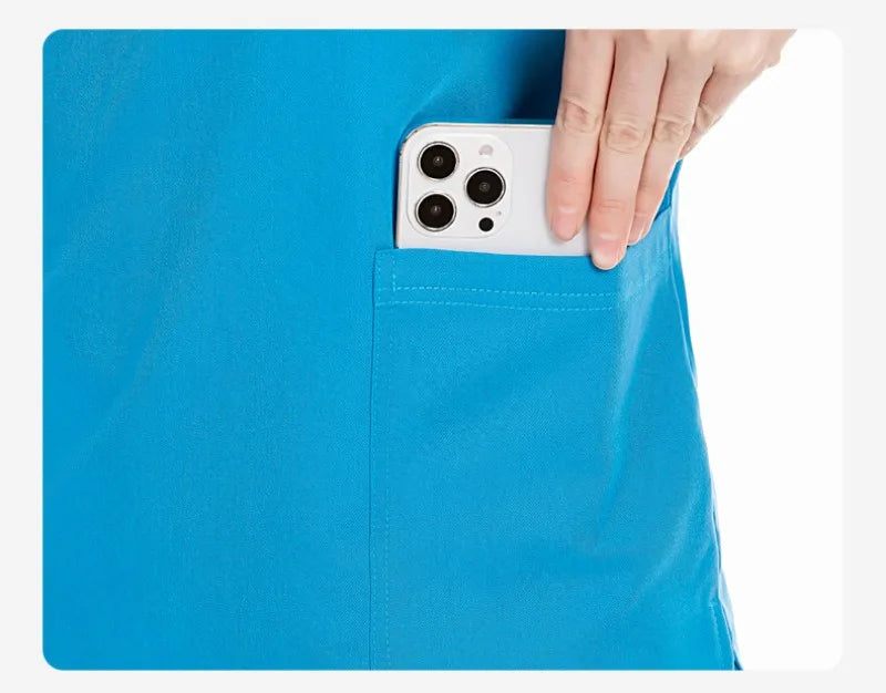 Custom Long Sleeve Stretchy Plus Size Jogger Fashion Doctor Nurse Uniforms