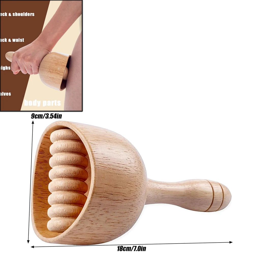 Wood Therapy Massage Tools Set Wooden Massage Tools