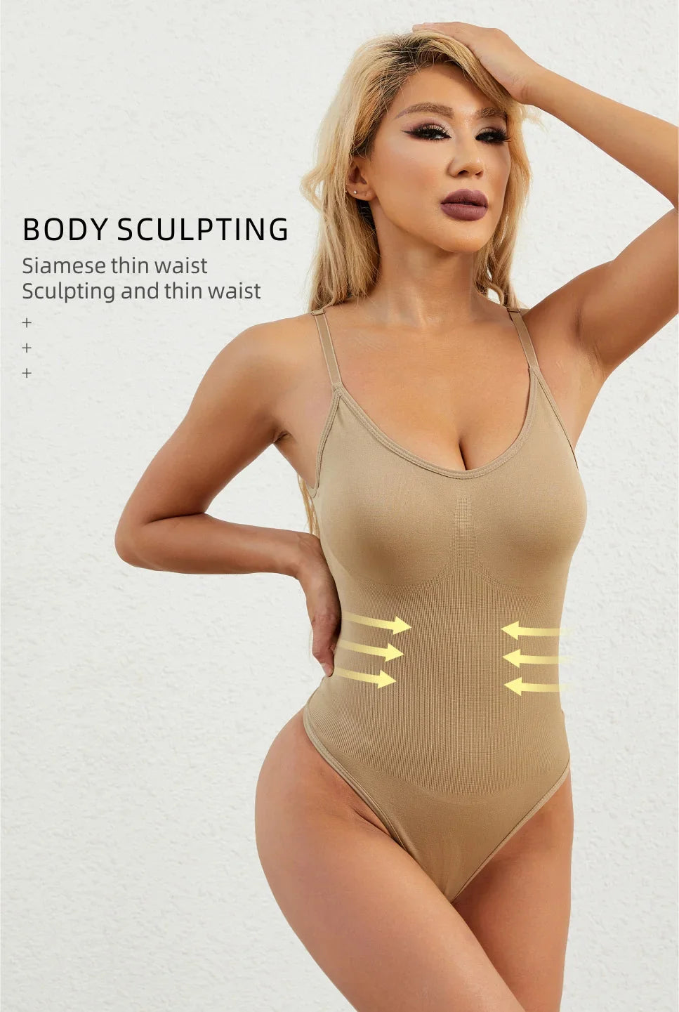 Custom Body Shaping Waist Trainer Thong Sculpting Tummy Control