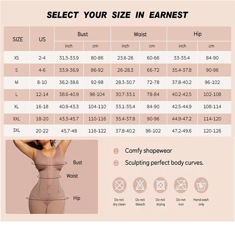 Colombian Faja Bodysuit – Stage 2 High Compression Shapewear