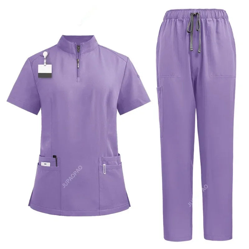Hospital Uniforms Nurse Jersey Beauty Dental Salon Work Clothes