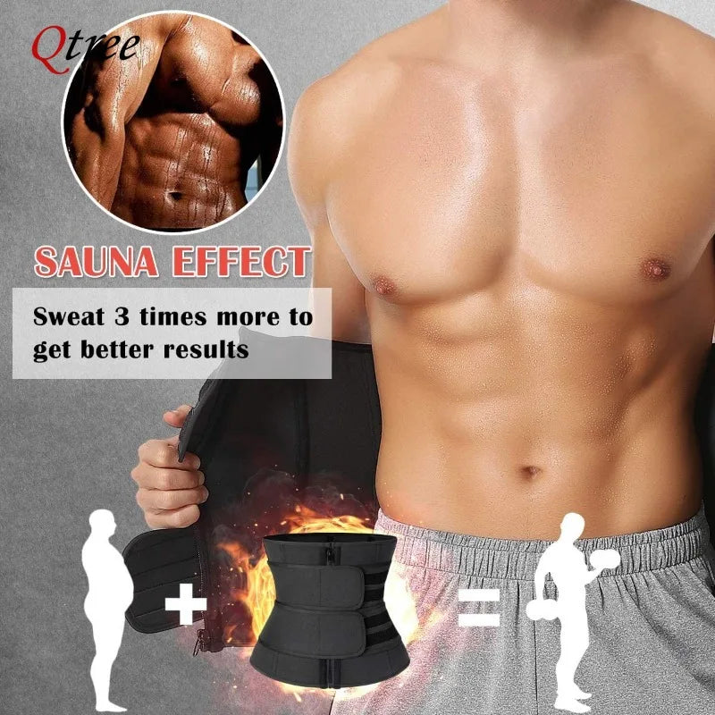 Bandage Wrap Fat Burner Belt Tummy Trimmer