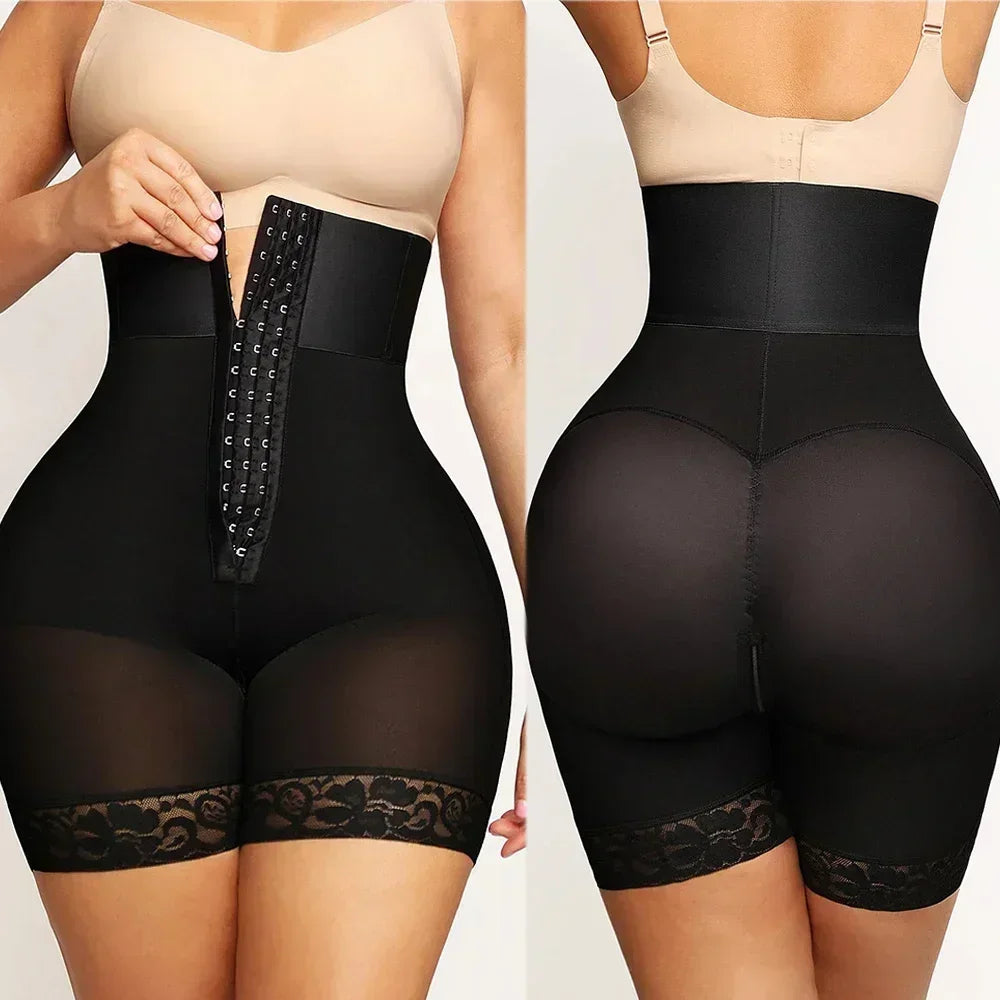 High Compression Colombianas Fajas Short Tummy Control BBL High Waist Butt Lifter