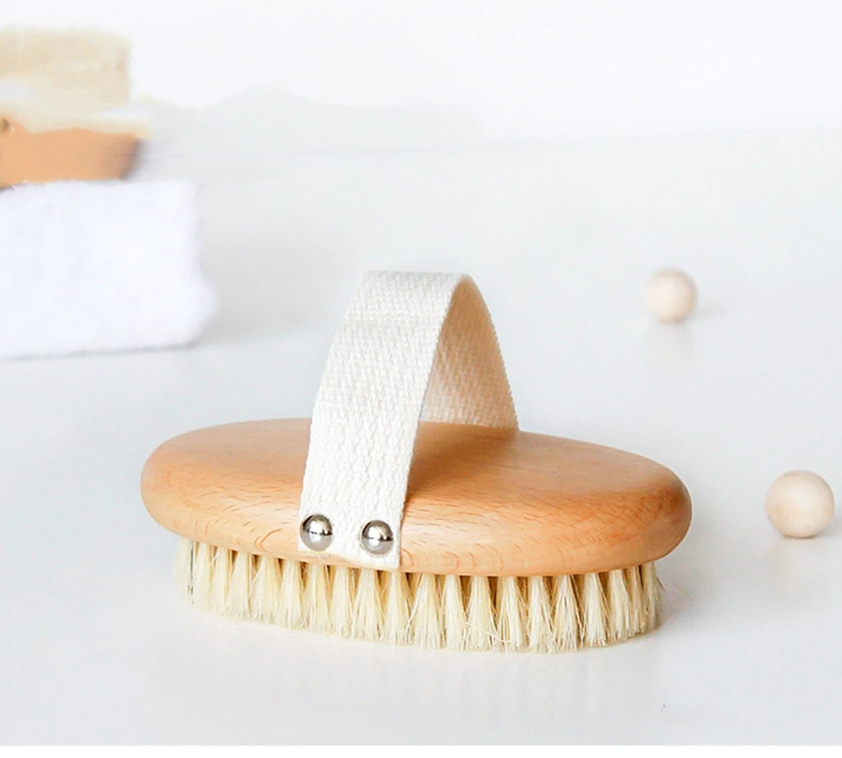 Wooden Cellulite Exfoliating Massage Bath Brush