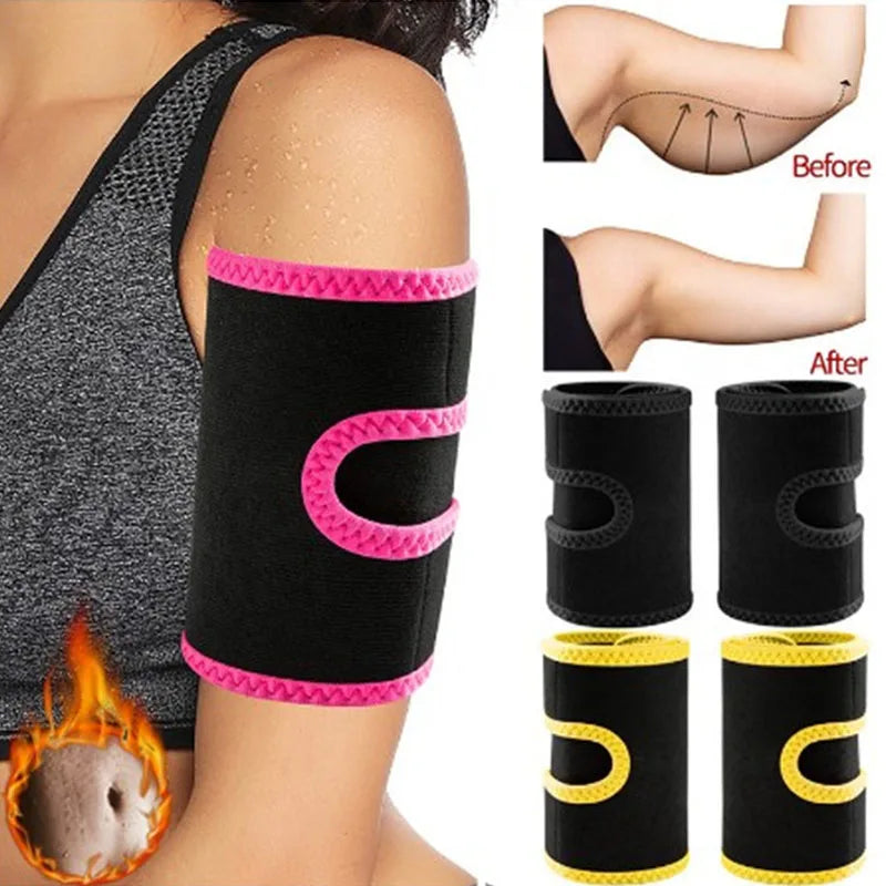 Pair of Butterfly Arm Trimmer Sweat Arm Shaper Bands