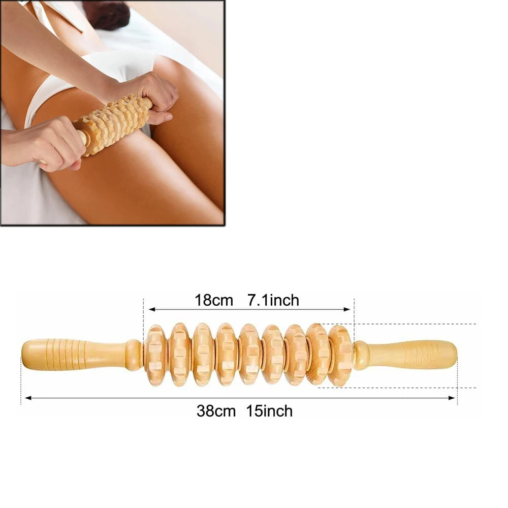 Wood Therapy Massage Tools Set Wooden Massage Tools