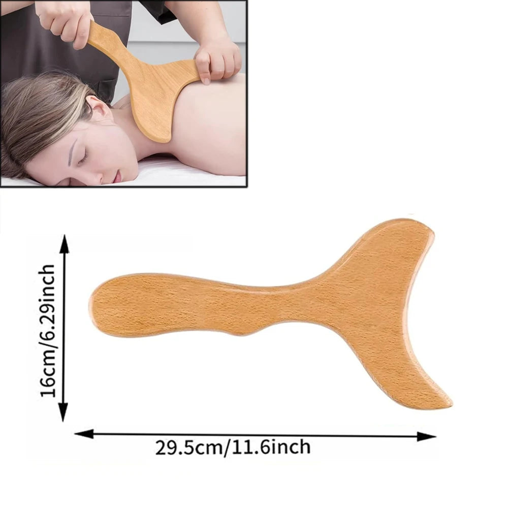 Wood Therapy Massage Tools Set Wooden Massage Tools